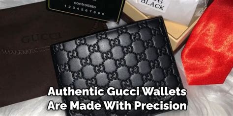 cheap real gucci wallet|how to authenticate Gucci wallet.